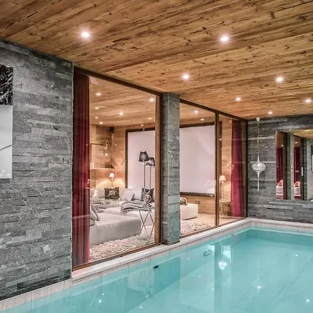 Tamg24 Stunning In Out Luxury With Indoor Pool & Cinema Villa Praz-sur-Arly
